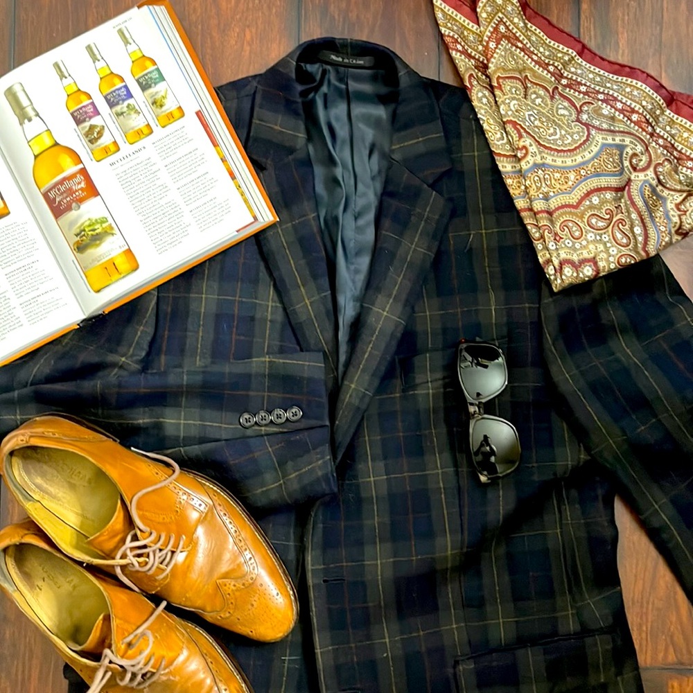 Vintage Twill Ralph Lauren Winter Blazer